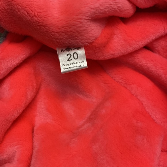 Pink dog sweat suit see chart for size - Picture 5 of 9